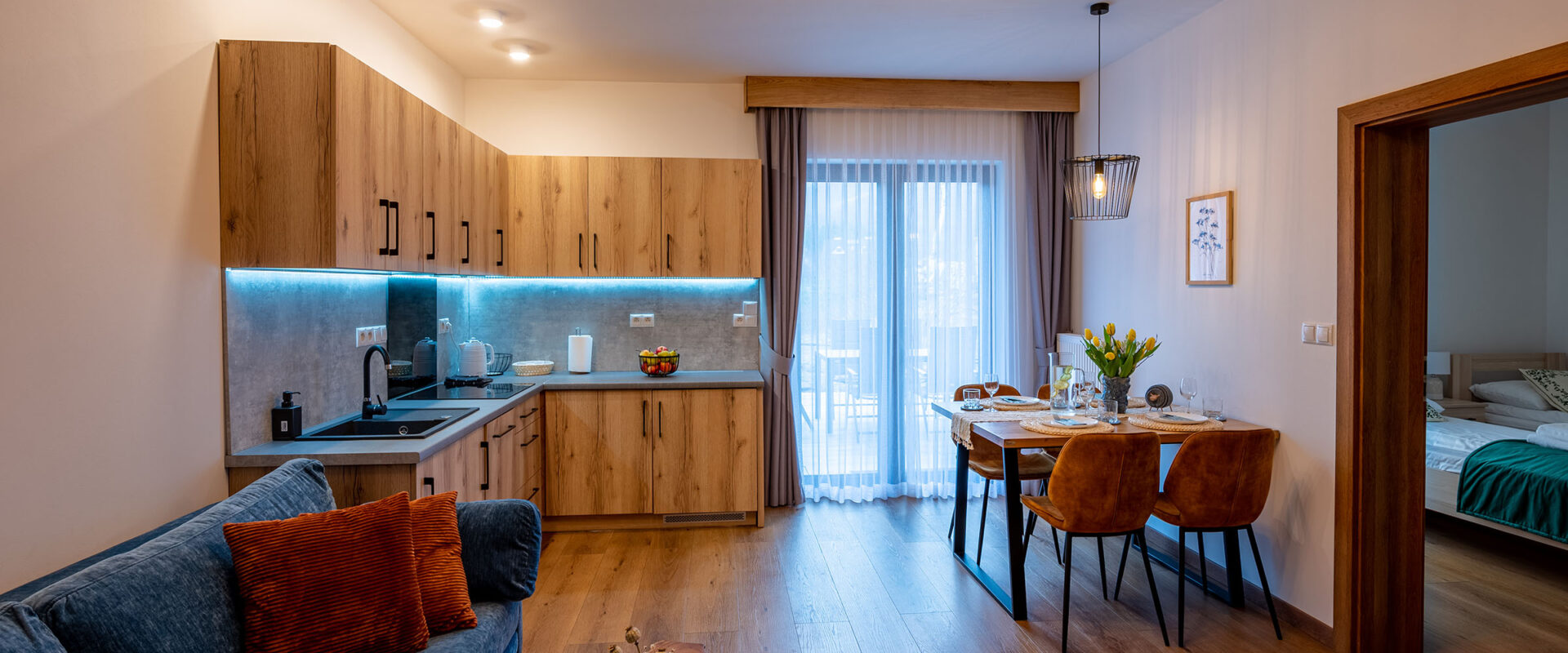 kuchnia w otulina wetlina wetlina apartamenty otulina kuchnia